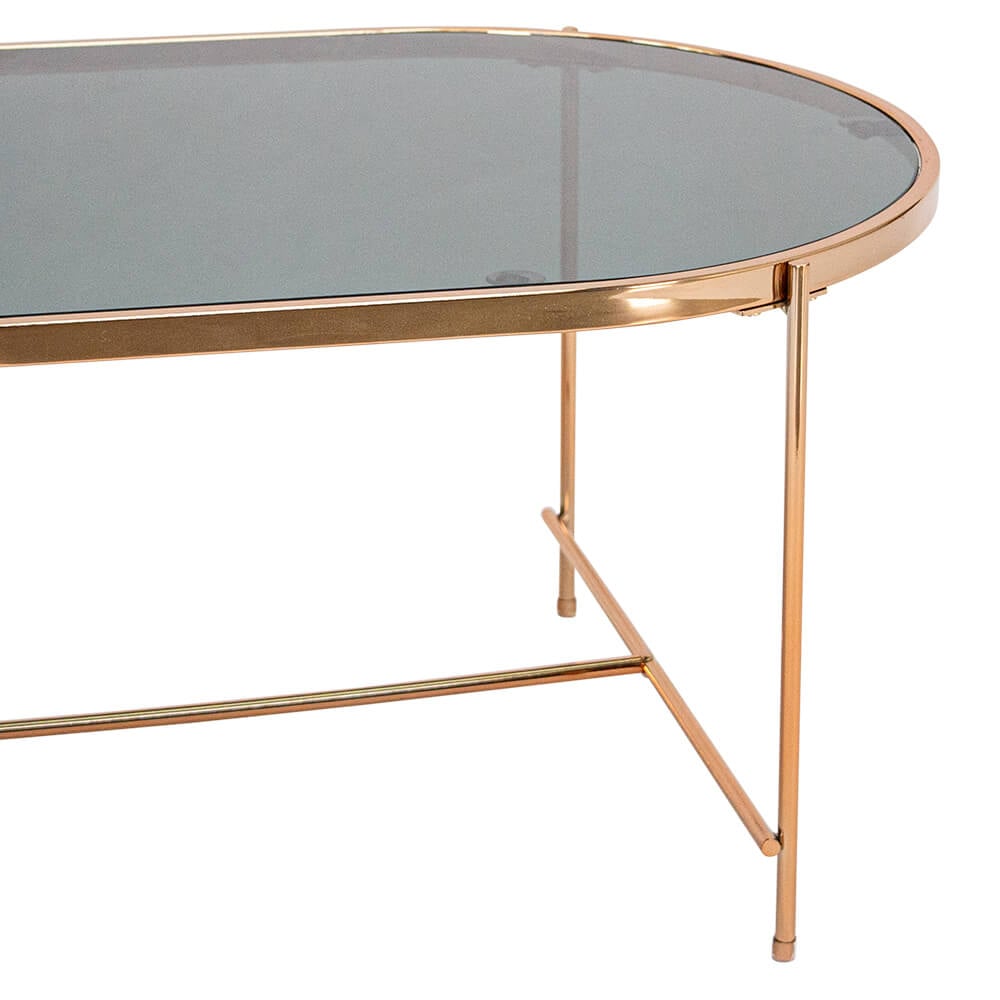 โต๊ะกลาง RINA HEY รุ่น SANTIS-DT/100 สีทองแดง