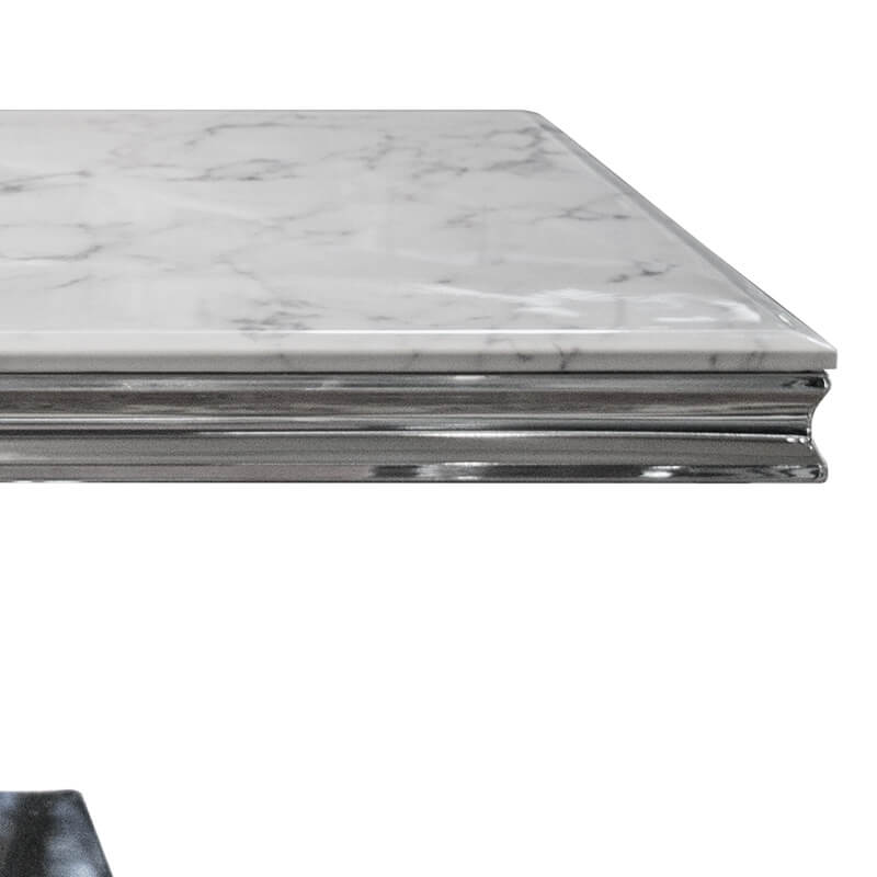 โต๊ะกลาง CHIC REPUBLIC รุ่น HERNANDEZ-CH/130 MARBLE สีขาว