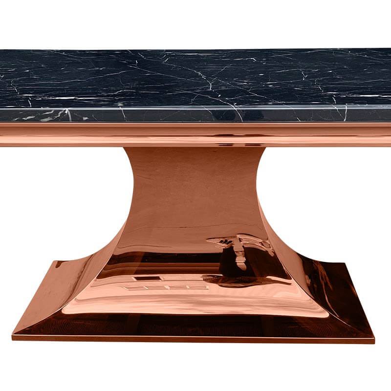 โต๊ะอาหาร CHIC REPUBLIC รุ่น HERNANDEZ-RG/180 MARBLE สีดำ_3