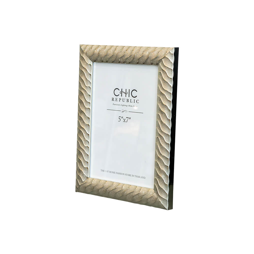 กรอบรูป CHIC REPUBLIC รุ่น YURA/5×7 สีเงิน_3