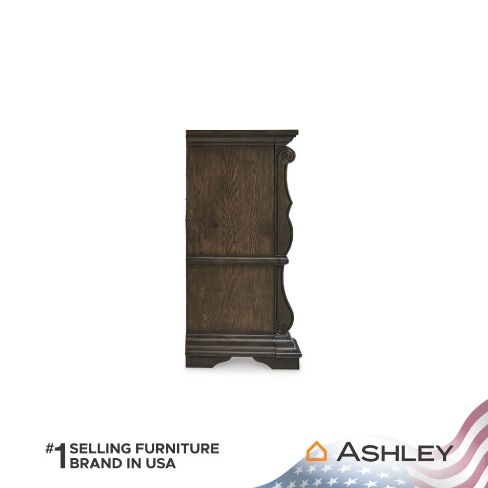 ตู้ลิ้นชัก 6 ลิ้นชัก ASHLEY FURNITURE HOMESTORE รุ่น MAYLEE/181 สีน้ำตาลเข้ม