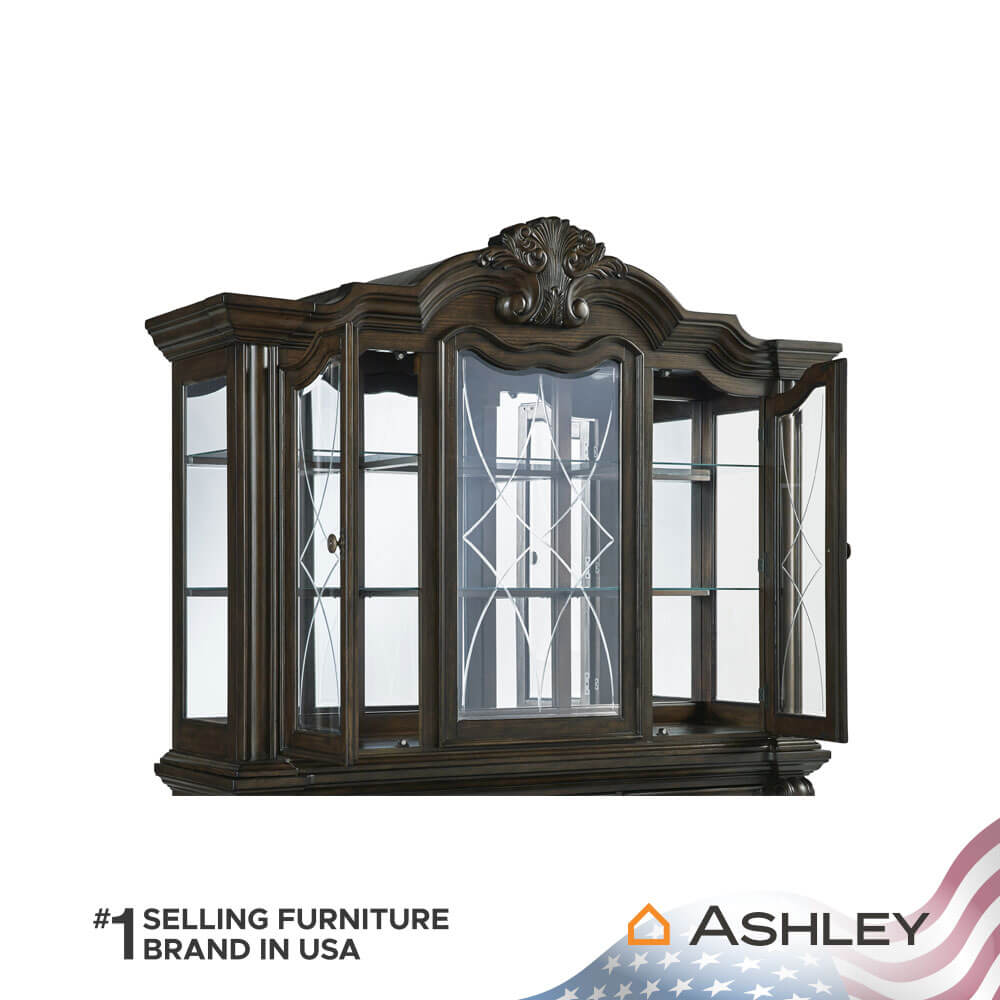 ตู้เตี้ยบานเปิด ASHLEY FURNITURE HOMESTORE รุ่น MAYLEE/181 สีน้ำตาลเข้ม