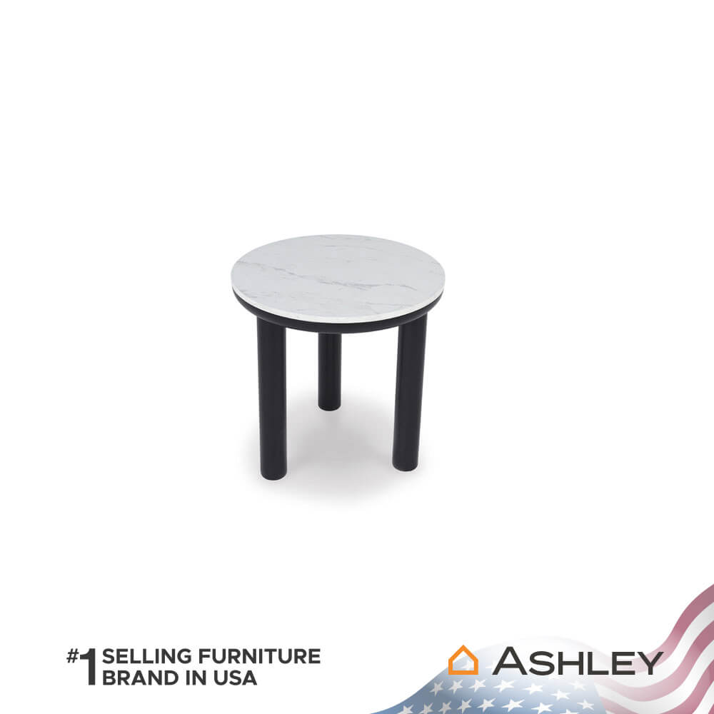 ชุดโต๊ะข้าง ASHLEY FURNITURE HOMESTORE รุ่น XANDRUM/3 สีขาว_3