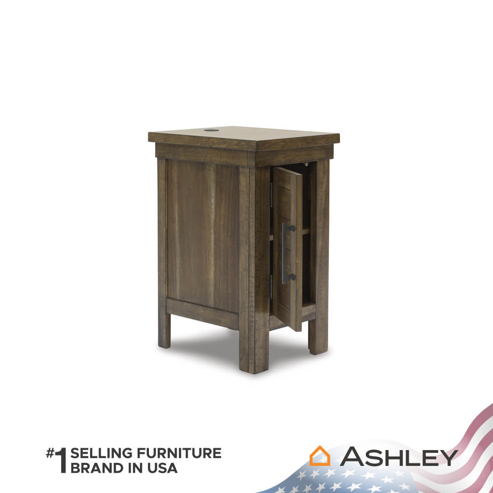 โต๊ะข้าง ASHLEY FURNITURE HOMESTORE รุ่น MORIVILLE/35 สีน้ำตาล_3