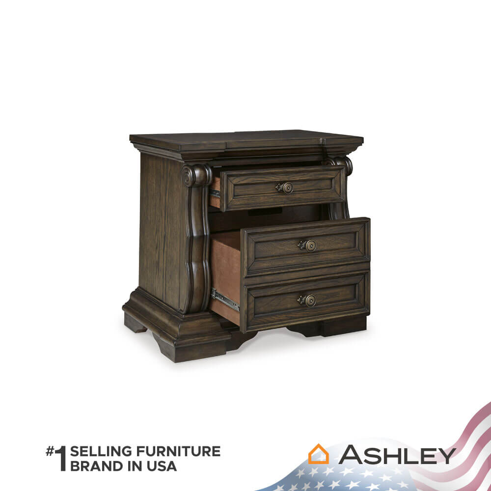 ตู้ข้างเตียง ASHLEY FURNITURE HOMESTORE รุ่น MAYLEE สีน้ำตาลเข้ม_3