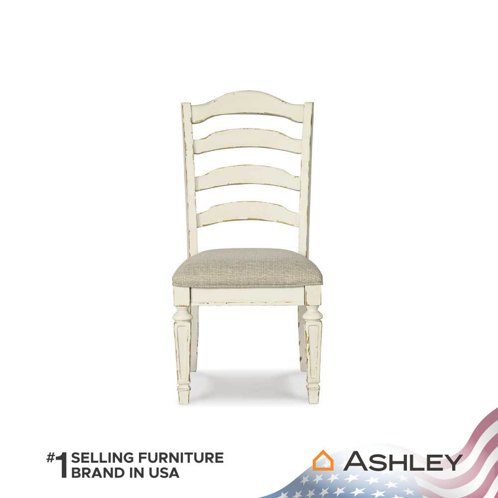 เก้าอี้ทานข้าว ASHLEY FURNITURE HOMESTORE รุ่น REALYN สีน้ำตาลอ่อน_3