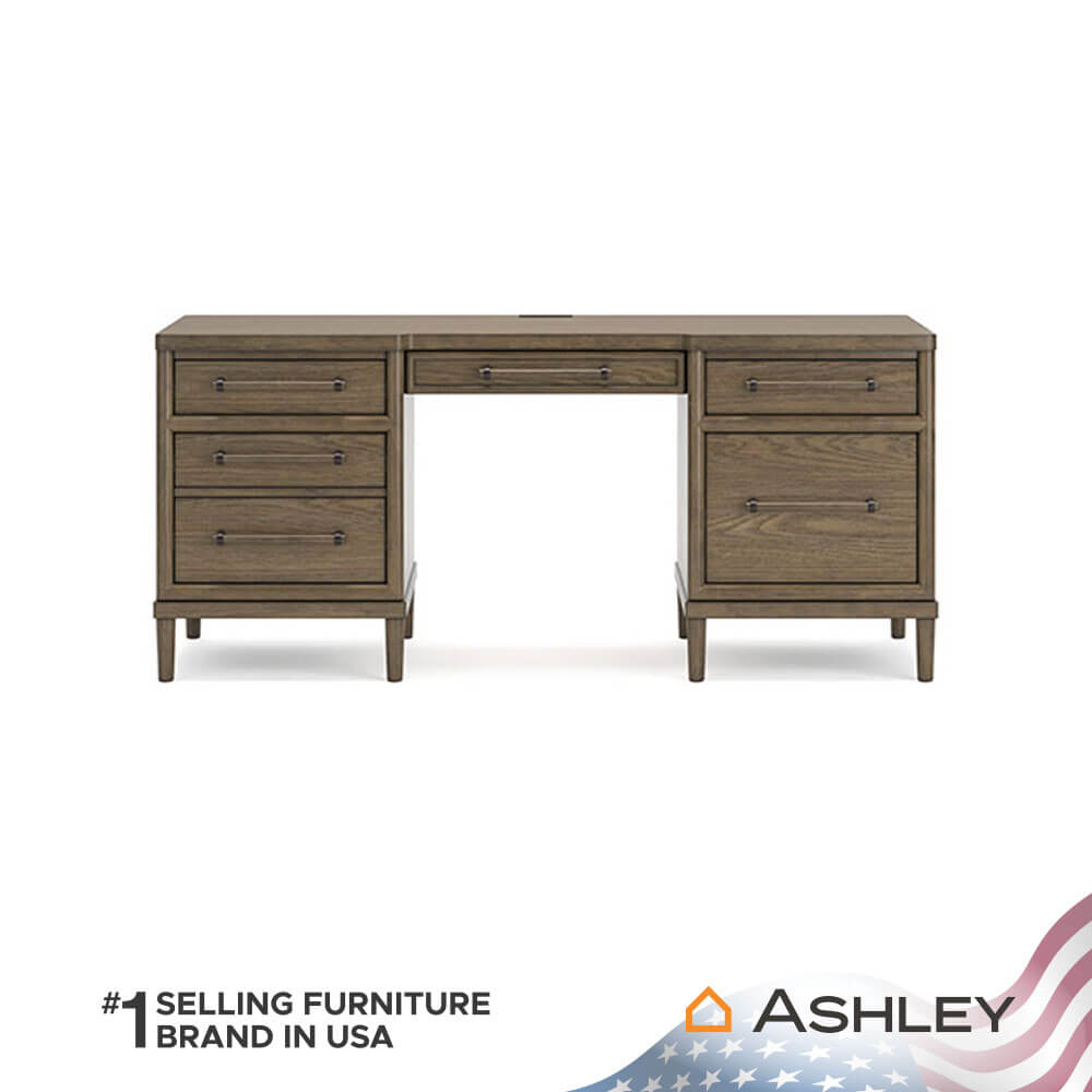 โต๊ะทำงาน ASHLEY FURNITURE HOMESTORE รุ่น ROANHOWE/171 สีน้ำตาล