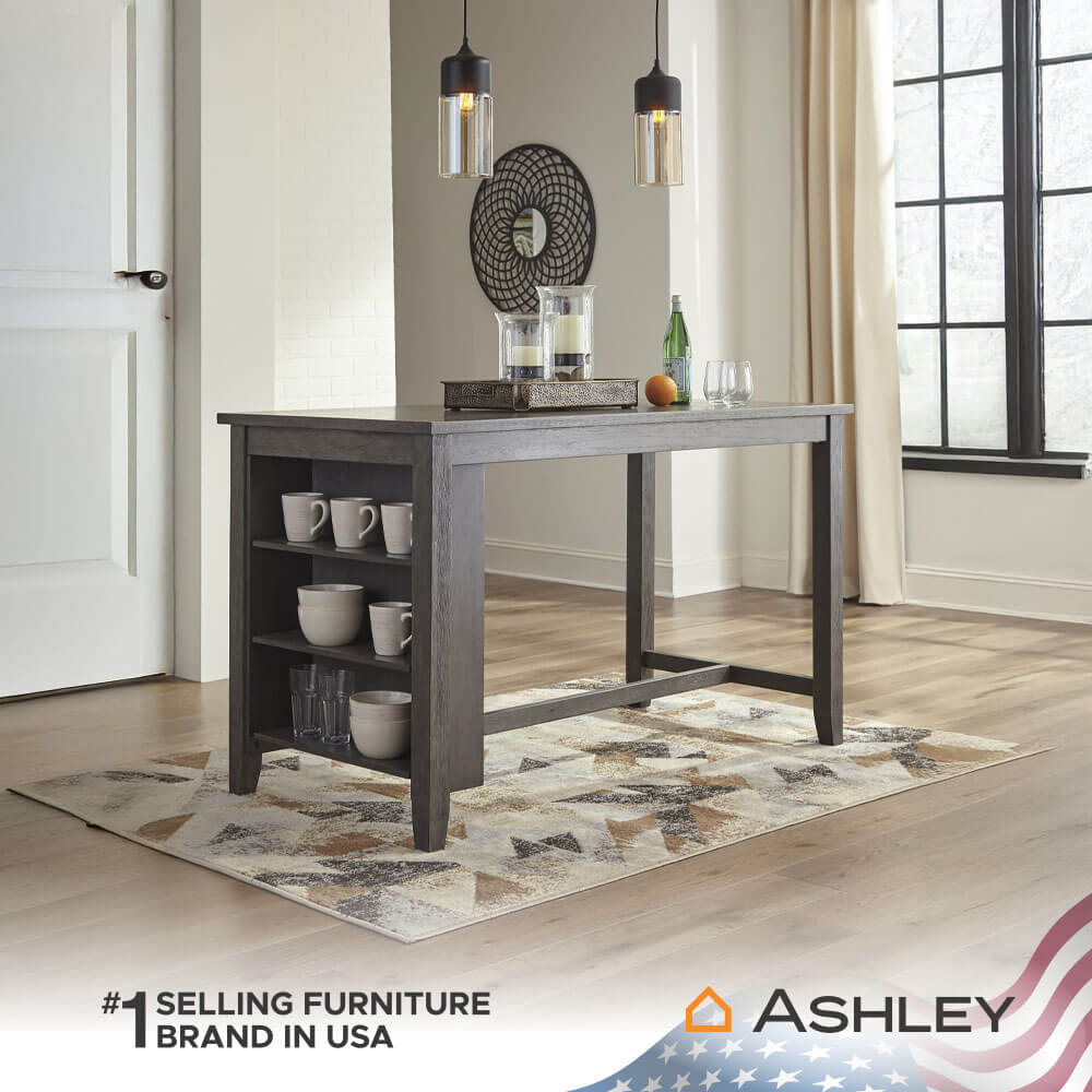 โต๊ะบาร์ ASHLEY FURNITURE HOMESTORE รุ่น CAITBROOK/152 สีน้ำตาลเข้ม