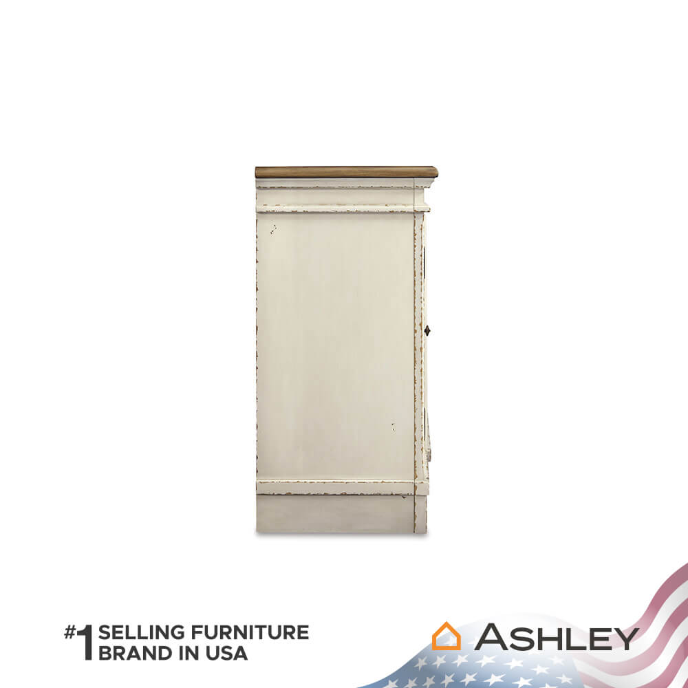 ตู้วางทีวี ASHLEY FURNITURE HOMESTORE รุ่น REALYN/187 สีขาววินเทจ