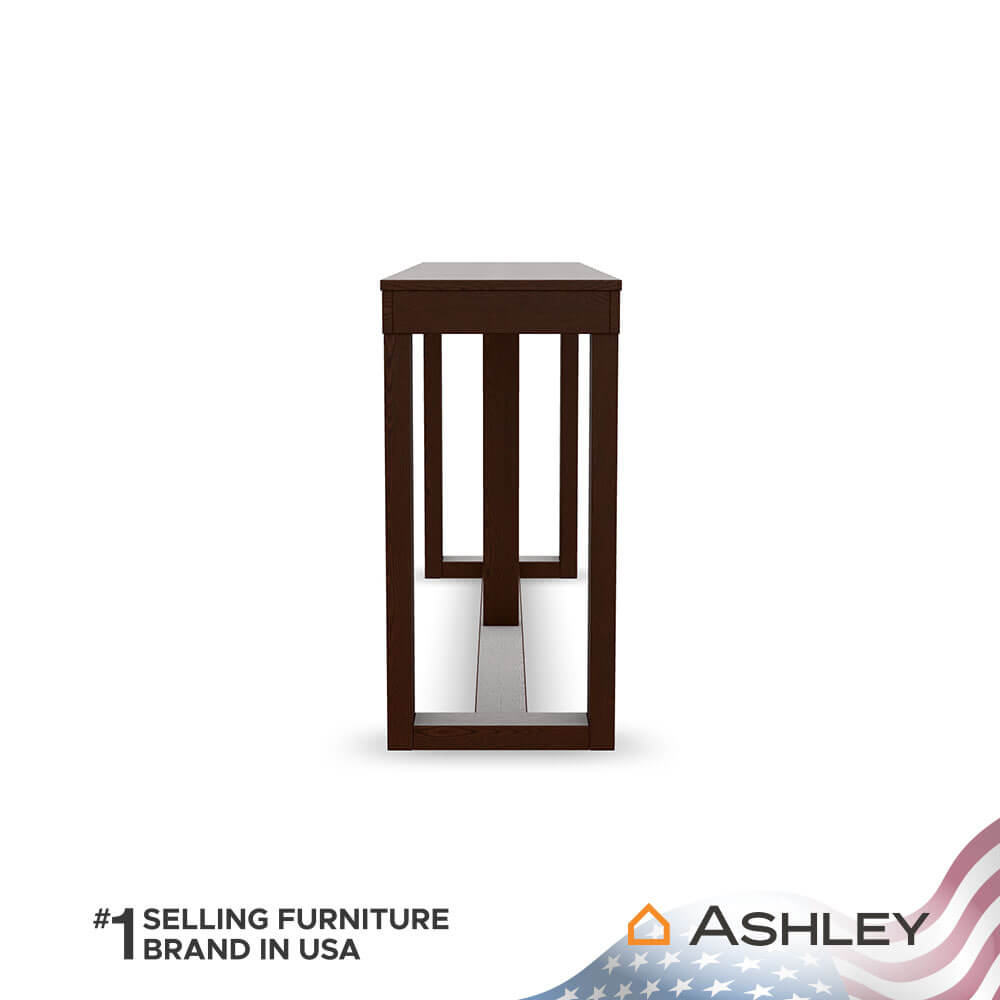 โต๊ะคอนโซล ASHLEY FURNITURE HOMESTORE รุ่น WATSON/163 สีน้ำตาลเข้ม