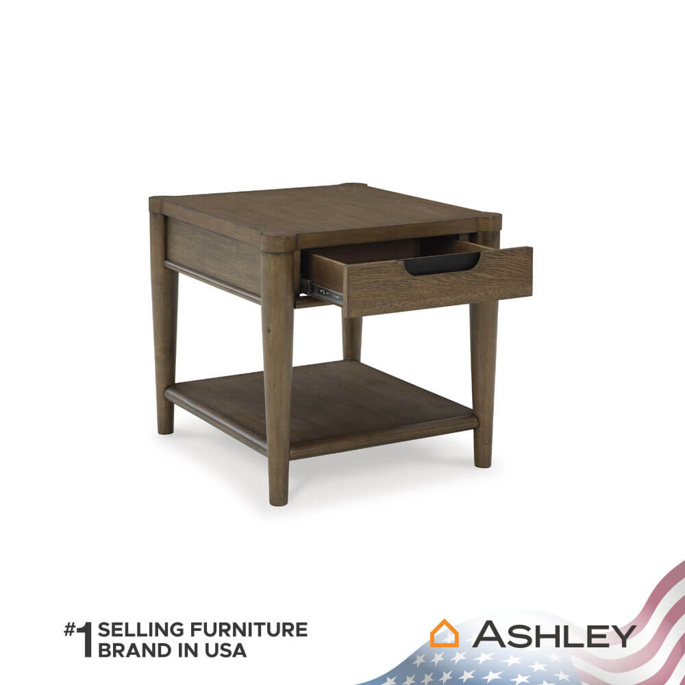 โต๊ะข้าง ASHLEY FURNITURE HOMESTORE รุ่น ROANHOWE/61 สีน้ำตาล