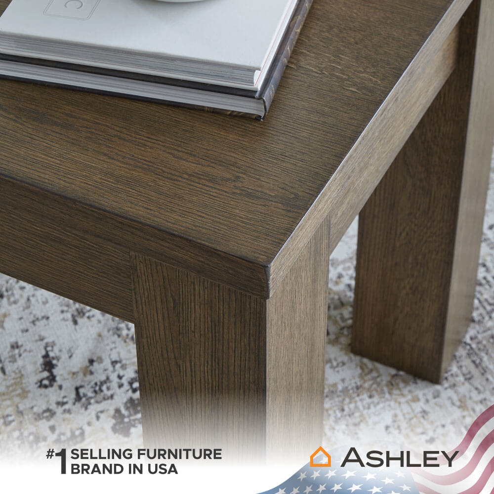 โต๊ะข้าง ASHLEY FURNITURE HOMESTORE รุ่น ROSSWAIN/60 สีน้ำตาล