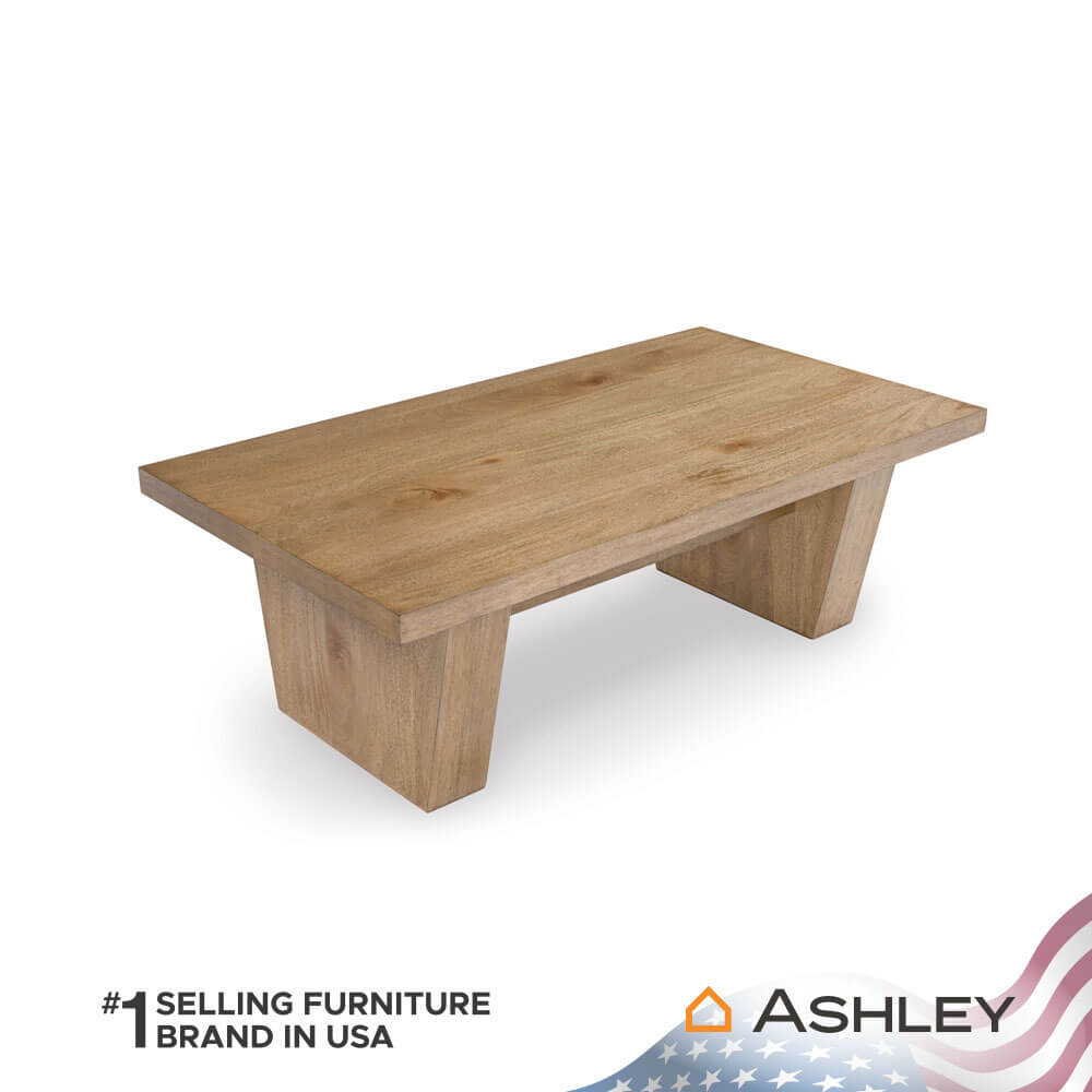 โต๊ะกลาง ASHLEY FURNITURE HOMESTORE รุ่น KRISTILAND/139 สีน้ำตาลอ่อน