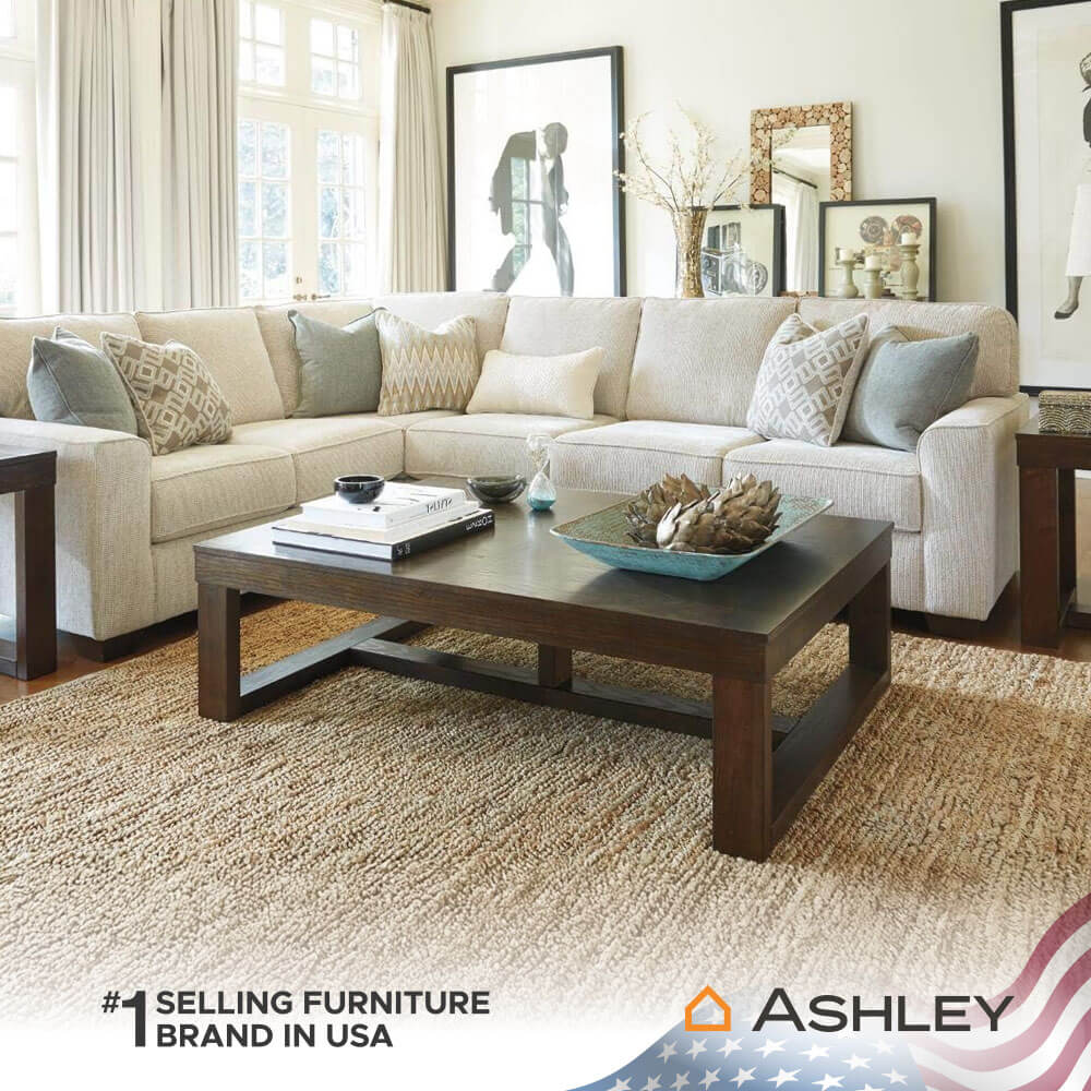 โต๊ะกลาง ASHLEY FURNITURE HOMESTORE รุ่น WATSON/142 สีน้ำตาลเข้ม