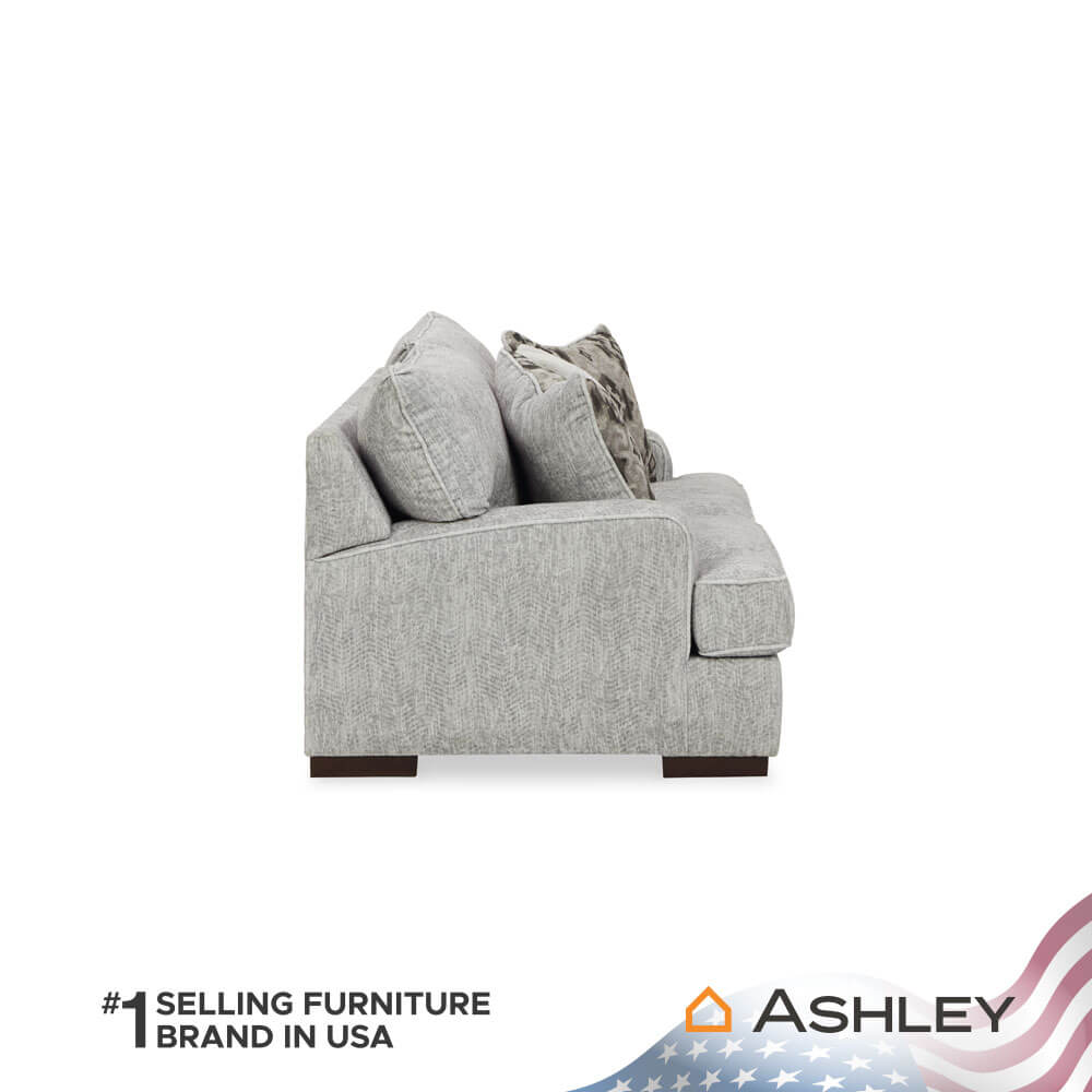 โซฟา 2 ที่นั่ง ASHLEY FURNITURE HOMESTORE รุ่น MERCADO/2 สีเทาอ่อน