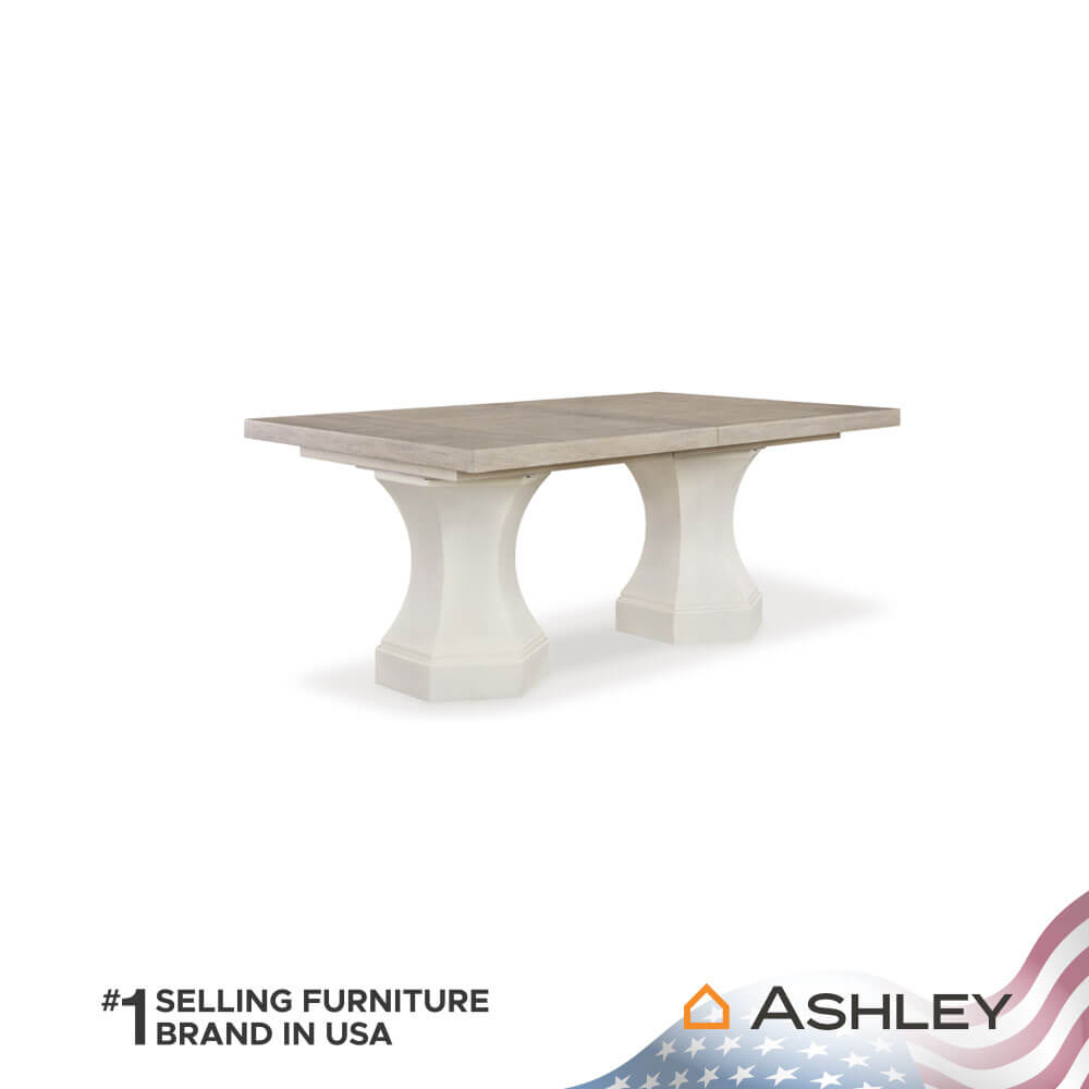 โต๊ะอาหาร ปรับขนาดได้ ASHLEY FURNITURE HOMESTORE รุ่น JORLAINA/182-274 สีไม้ธรรมชาติ