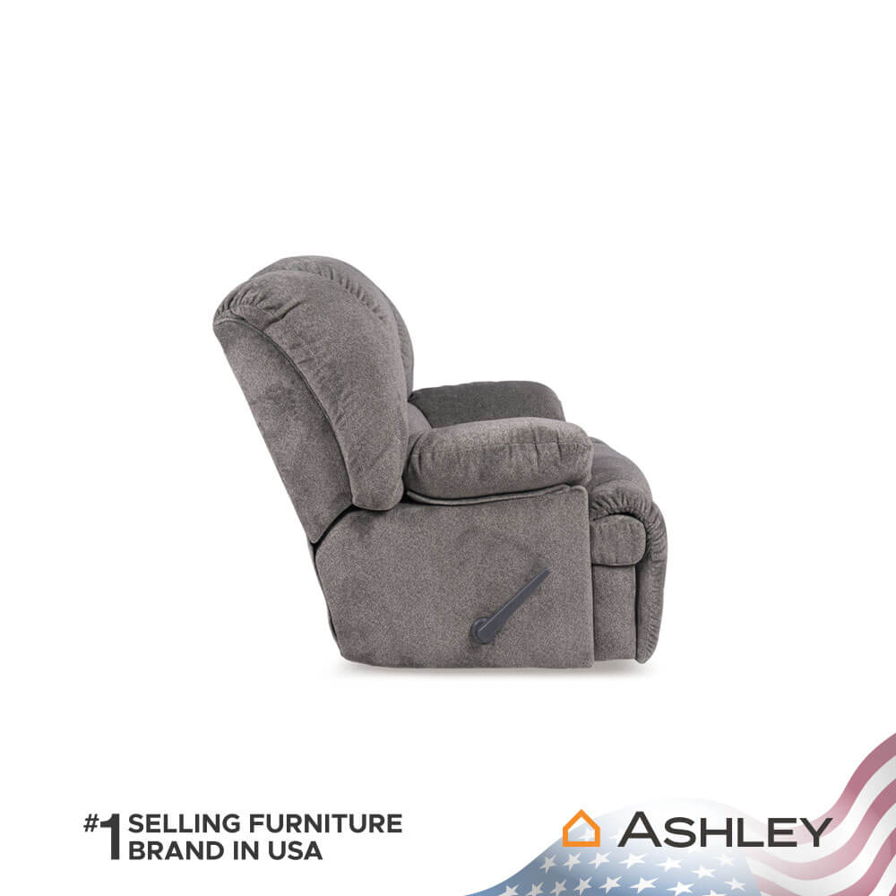 โซฟาปรับเอนนอน 1 ที่นั่ง ASHLEY FURNITURE HOMESTORE รุ่น DANNAFIELD/1R สีเทา