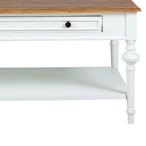 โต๊ะกลาง CHIC REPUBLIC รุ่น LEGENDE/120 สีขาววินเทจ