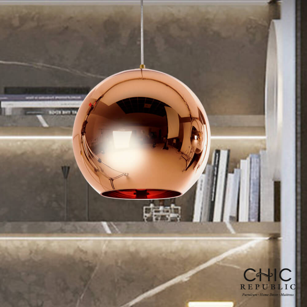 โคมไฟช่อ CHIC REPUBLIC รุ่น LIVIA/1 สีทองเงา
