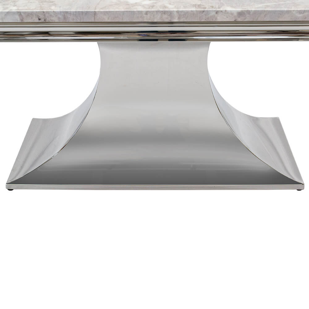 โต๊ะอาหาร CHIC REPUBLIC รุ่น HERNANDEZ-CH/180 MARBLE สีเทาอ่อน