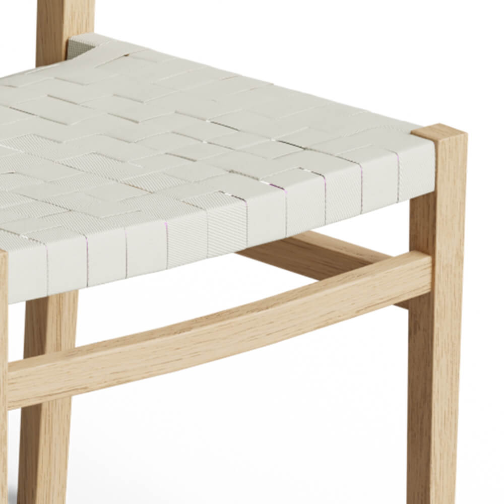 เก้าอี้รับประทานอาหาร CHIC REPUBLIC รุ่น MINDA สีขาว