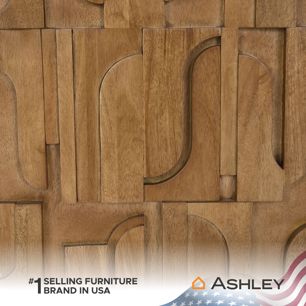ตู้เตี้ยบานเปิด ASHLEY FURNITURE HOMESTORE รุ่น GADBURG/167 สีน้ำตาล