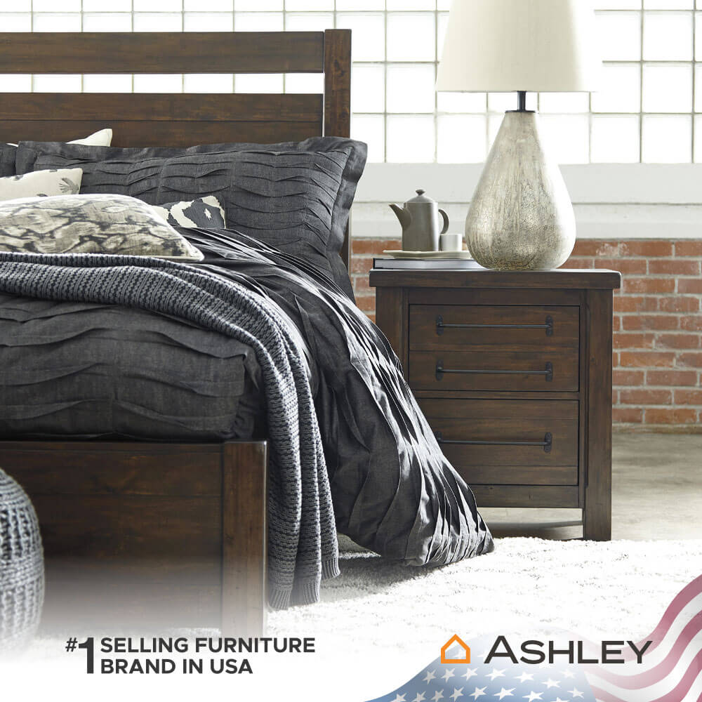 โต๊ะข้างเตียง ASHLEY FURNITURE HOMESTORE รุ่น STARMORE สีน้ำตาล