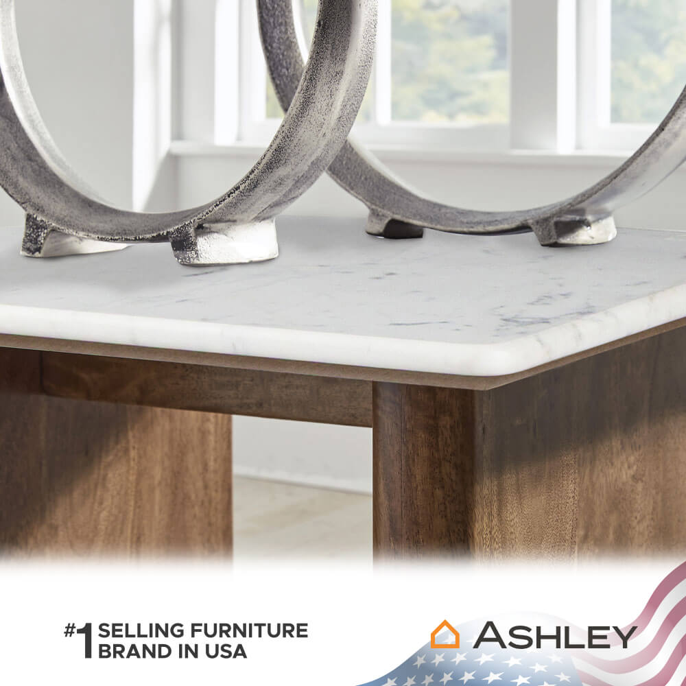 โต๊ะข้าง ASHLEY FURNITURE HOMESTORE รุ่น ISANTI/58 สีขาว_4