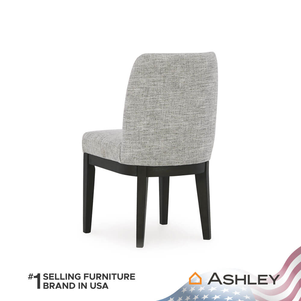 เก้าอี้ทานข้าว ASHLEY FURNITURE HOMESTORE รุ่น BURKHAUS สีน้ำตาลอ่อน_4