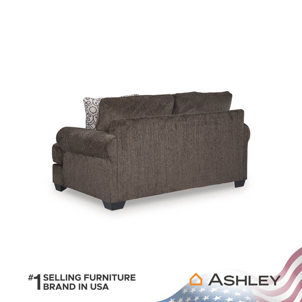 โซฟา 2 ที่นั่ง ASHLEY FURNITURE HOMESTORE รุ่น MONAGHAN-O/2 สีน้ำตาล