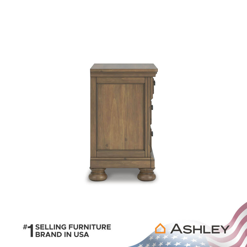 ตู้ข้างเตียง ASHLEY FURNITURE HOMESTORE รุ่น VANDENMORE สีน้ำตาล