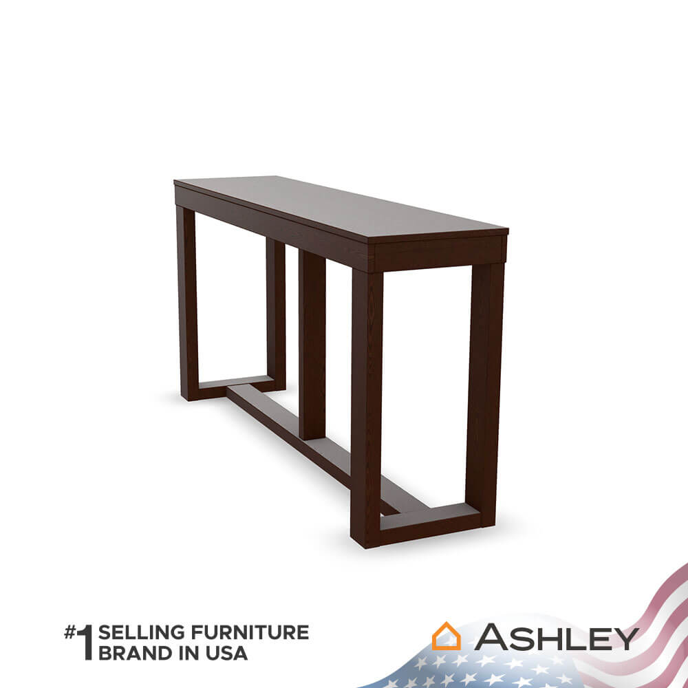 โต๊ะคอนโซล ASHLEY FURNITURE HOMESTORE รุ่น WATSON/163 สีน้ำตาลเข้ม