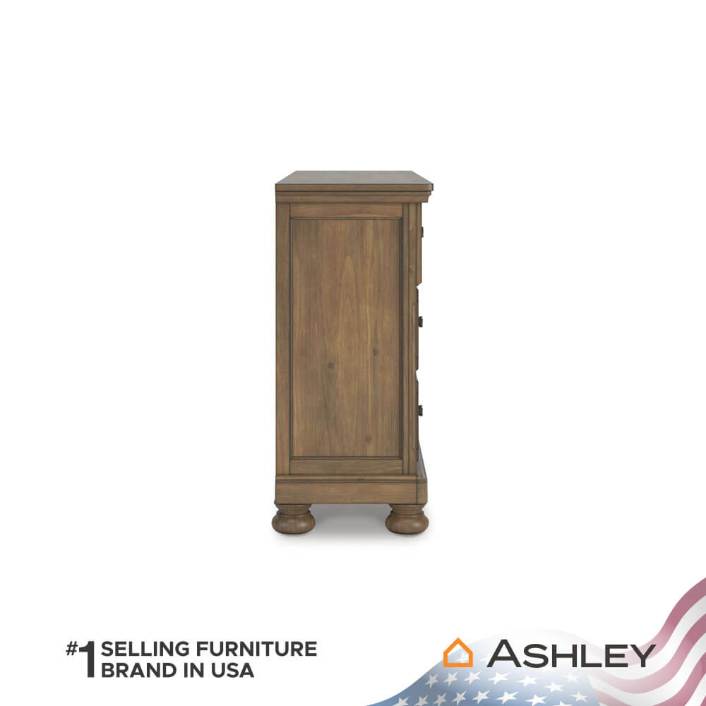 ตู้ลิ้นชัก 7 ลิ้นชัก ASHLEY FURNITURE HOMESTORE รุ่น VANDENMORE/166 สีน้ำตาล
