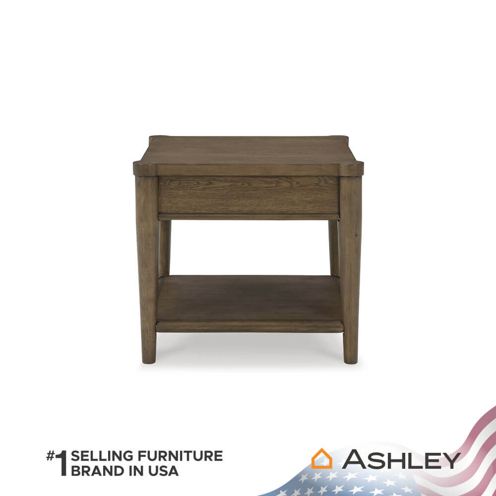 โต๊ะข้าง ASHLEY FURNITURE HOMESTORE รุ่น ROANHOWE/61 สีน้ำตาล