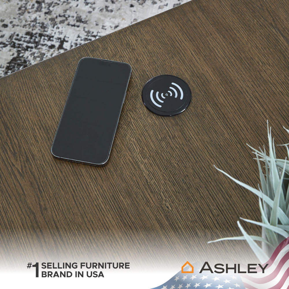 โต๊ะข้าง ASHLEY FURNITURE HOMESTORE รุ่น ROSSWAIN/60 สีน้ำตาล