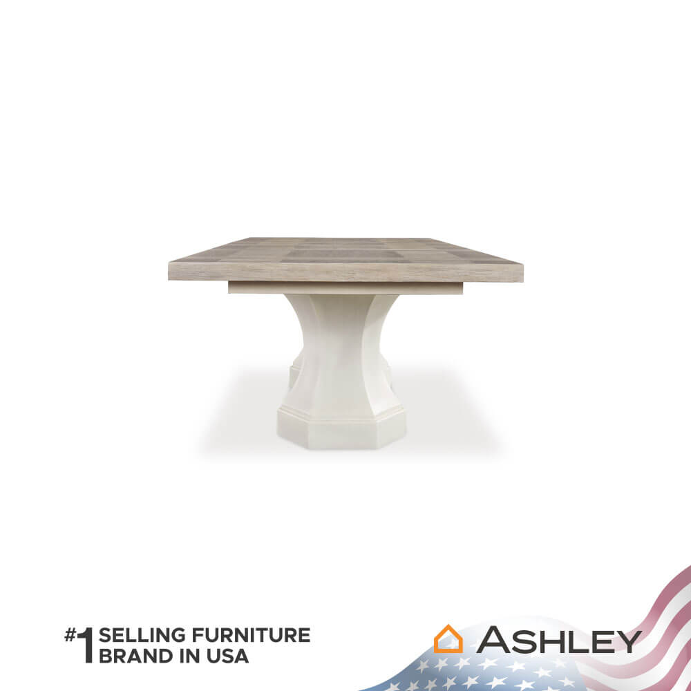 โต๊ะอาหาร ปรับขนาดได้ ASHLEY FURNITURE HOMESTORE รุ่น JORLAINA/182-274 สีไม้ธรรมชาติ