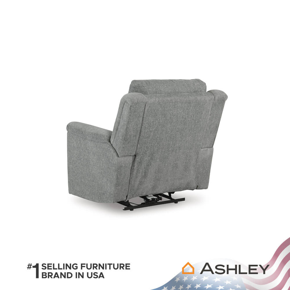 โซฟาปรับเอนนอน ไฟฟ้า 1 ที่นั่ง ASHLEY FURNITURE HOMESTORE รุ่น OVERFLOW/1RM สีเทา