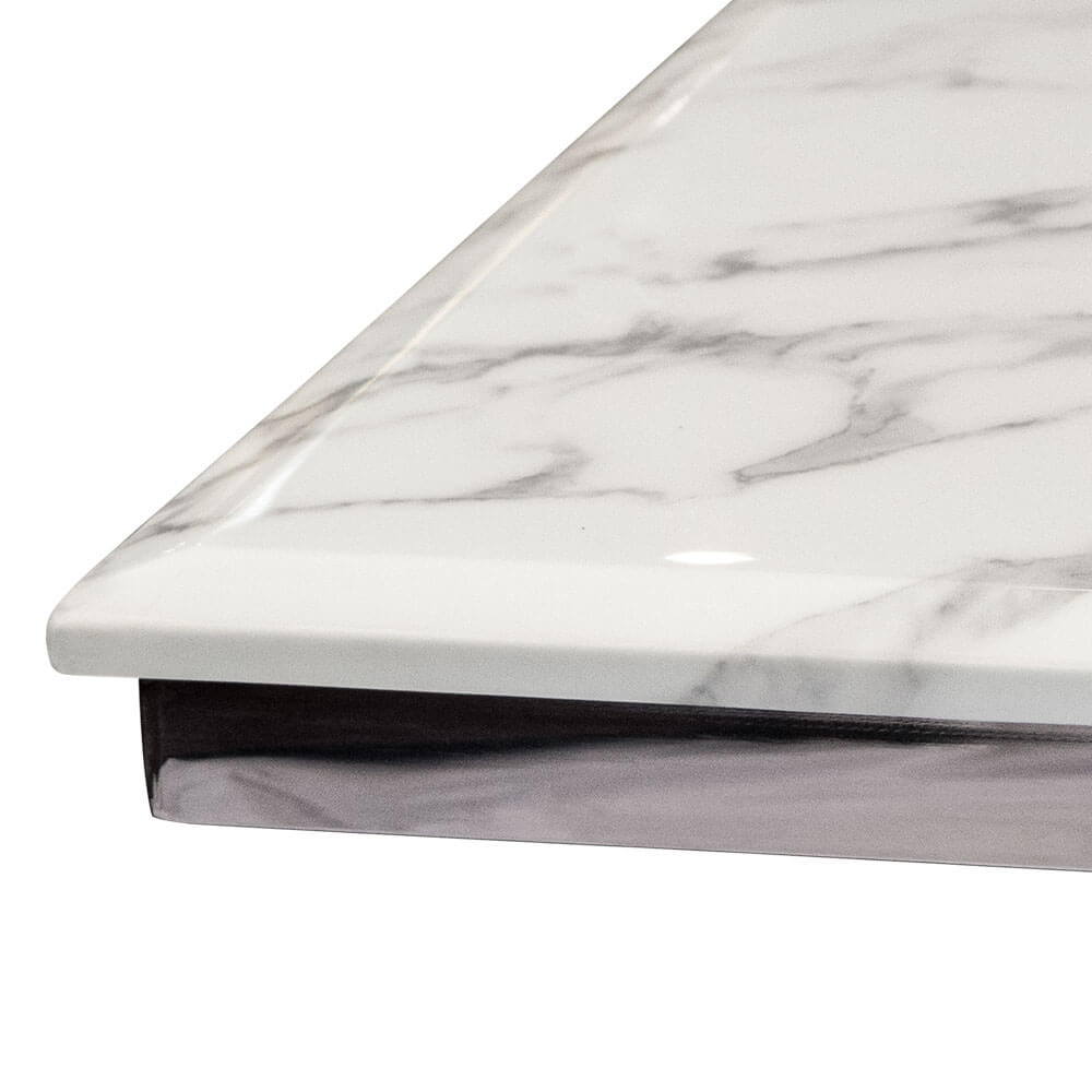 โต๊ะกลาง CHIC REPUBLIC รุ่น JASPER PLUS-CH/130 MARBLE สีขาว