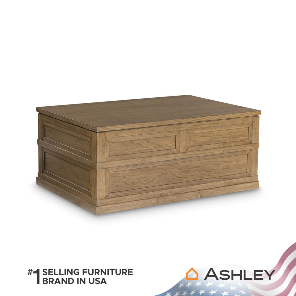 โต๊ะกลาง พร้อมลิฟท์ท็อป ASHLEY FURNITURE HOMESTORE รุ่น SHARLANCE/107 สีน้ำตาลอ่อน_5