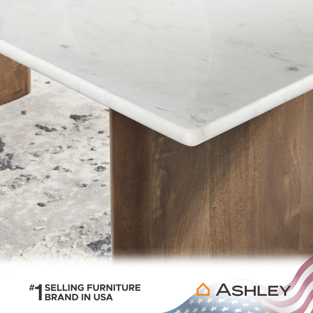 โต๊ะกลาง ASHLEY FURNITURE HOMESTORE รุ่น ISANTI/121 สีขาว_5