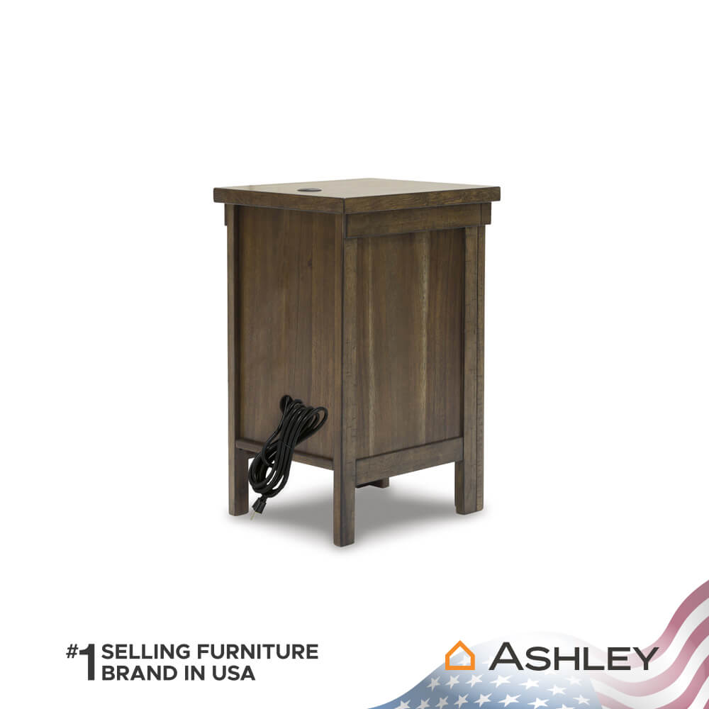 โต๊ะข้าง ASHLEY FURNITURE HOMESTORE รุ่น MORIVILLE/35 สีน้ำตาล_5