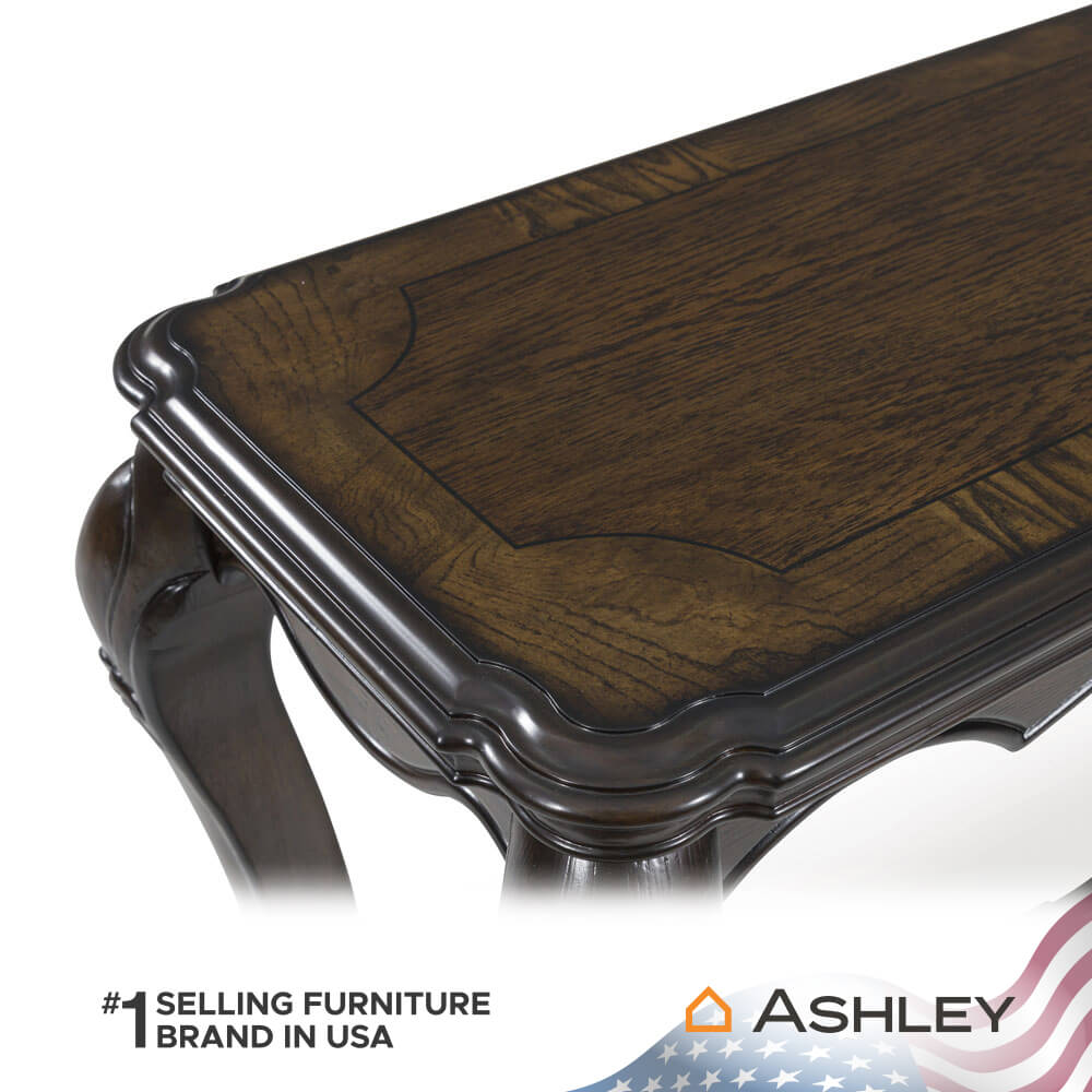 โต๊ะคอนโซล ASHLEY FURNITURE HOMESTORE รุ่น MAYLEE/128 สีน้ำตาลเข้ม