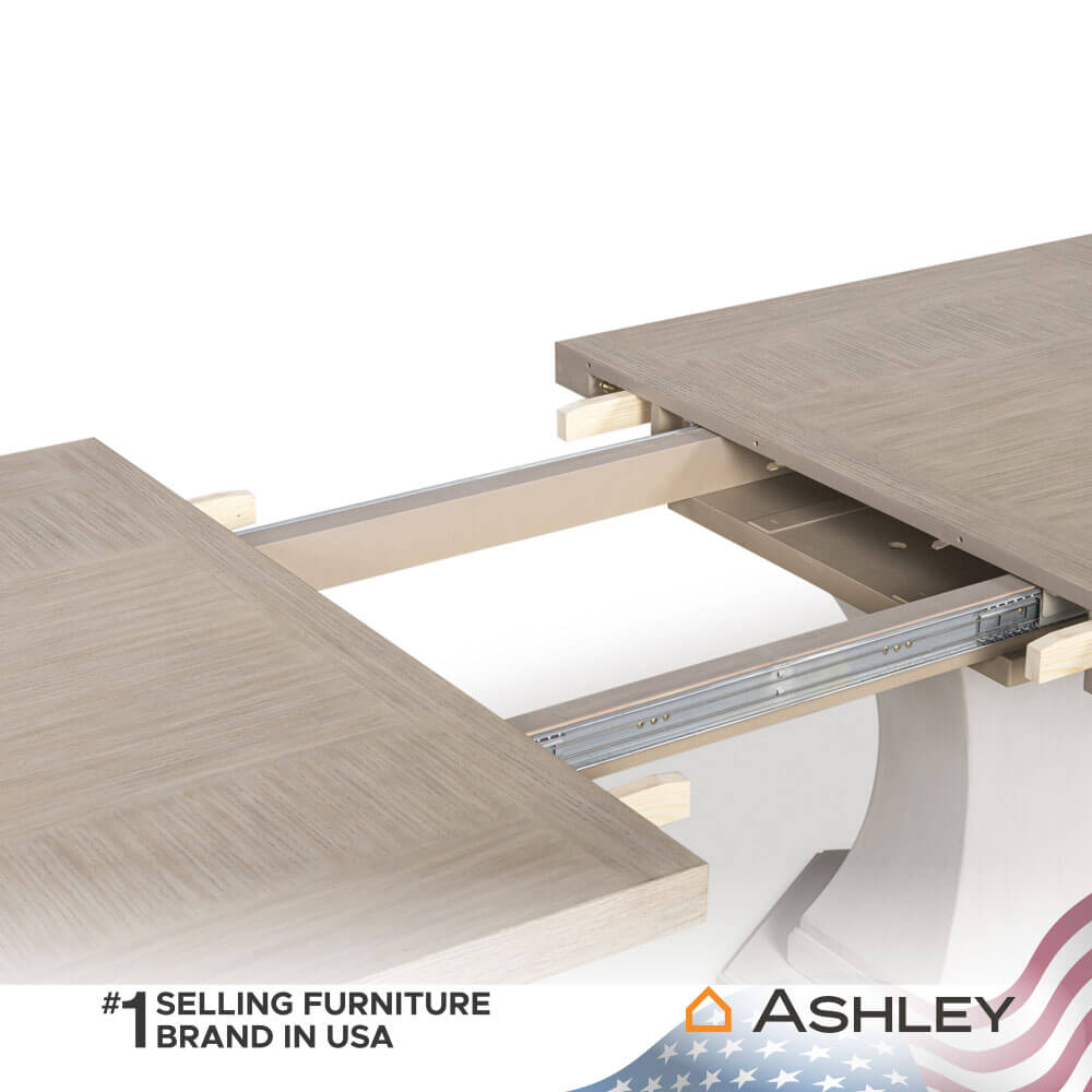 โต๊ะอาหาร ปรับขนาดได้ ASHLEY FURNITURE HOMESTORE รุ่น JORLAINA/182-274 สีไม้ธรรมชาติ