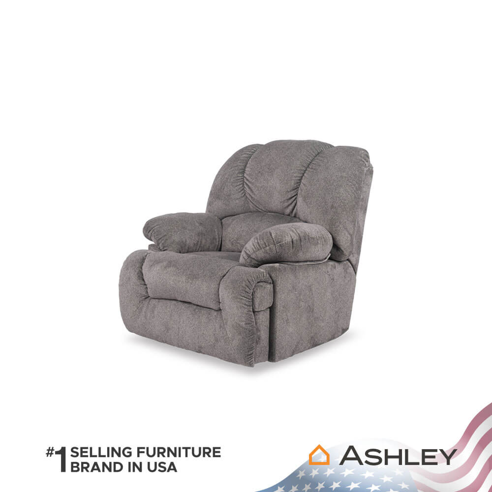 โซฟาปรับเอนนอน 1 ที่นั่ง ASHLEY FURNITURE HOMESTORE รุ่น DANNAFIELD/1R สีเทา