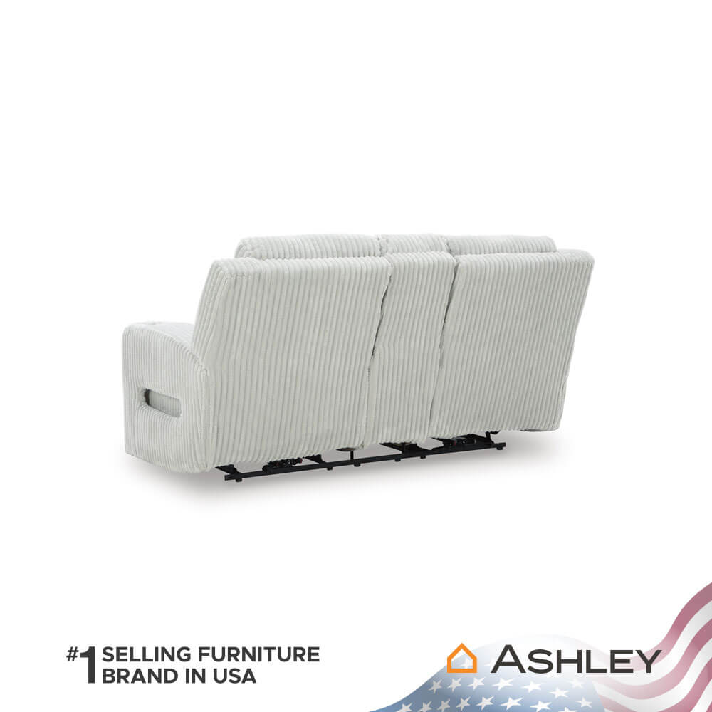 โซฟาปรับเอนไฟฟ้า 2 ที่นั่งพร้อมที่วางแขน ASHLEY FURNITURE HOMESTORE รุ่น TWINBROOKE/2RRM สีเทาอ่อน
