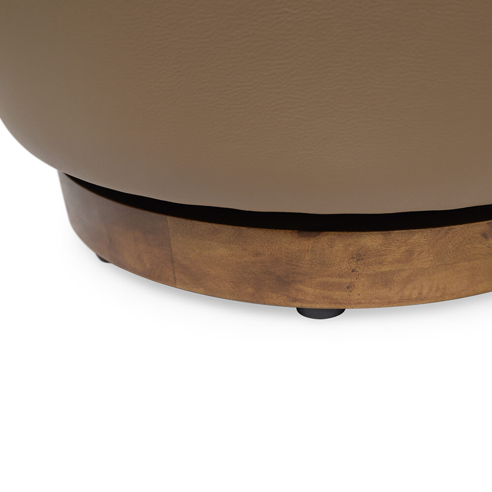 โซฟา 1 ที่นั่งแบบหมุนได้ CHIC REPUBLIC รุ่น FAIRY/1 สีน้ำตาล_6