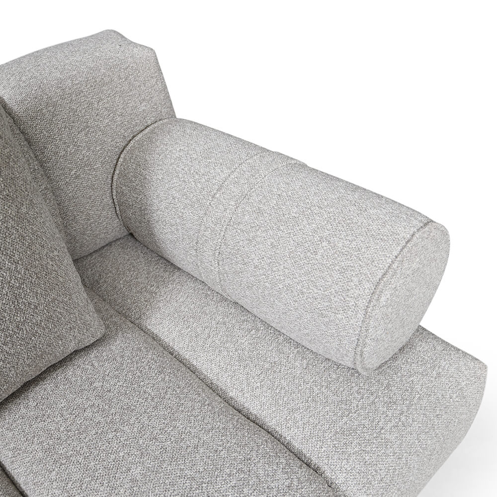 โซฟาเข้ามุมขวา CHIC REPUBLIC รุ่น PARADISE/R สีเทาอ่อน_6