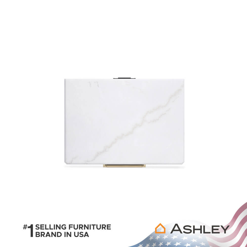 ตู้ข้างเตียง ASHLEY FURNITURE HOMESTORE รุ่น WELLTERN สีดำ_6