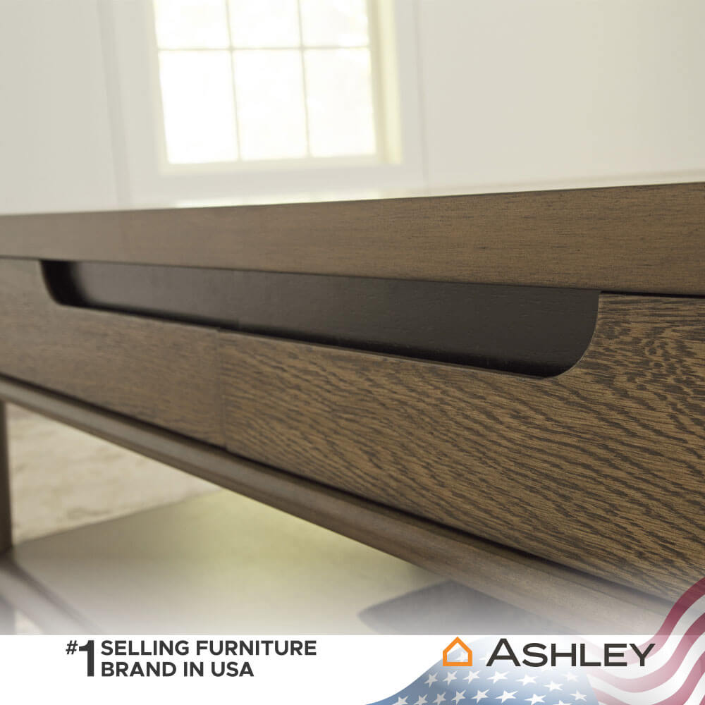 โต๊ะกลาง ASHLEY FURNITURE HOMESTORE รุ่น ROANHOWE/127 สีน้ำตาล