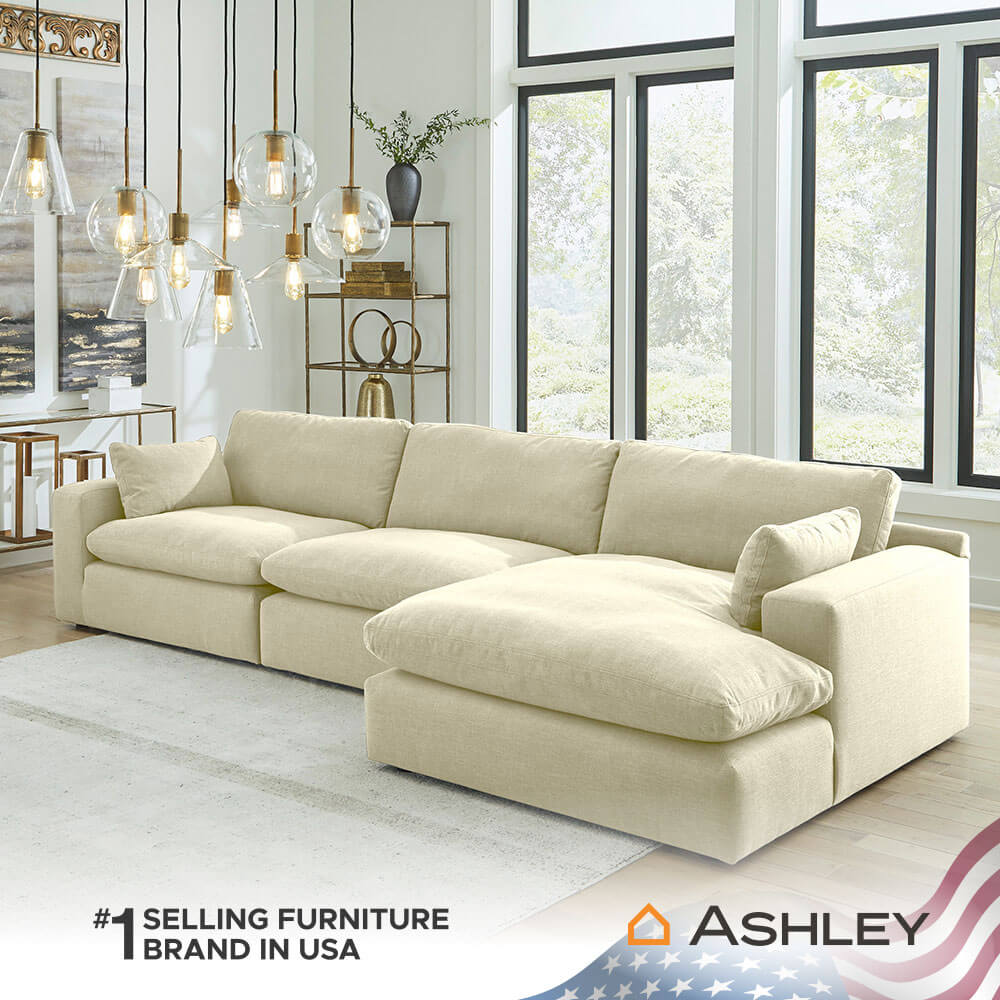 โซฟาตัว L ด้านซ้าย ASHLEY FURNITURE HOMESTORE รุ่น ELYZA/L สีเบจ